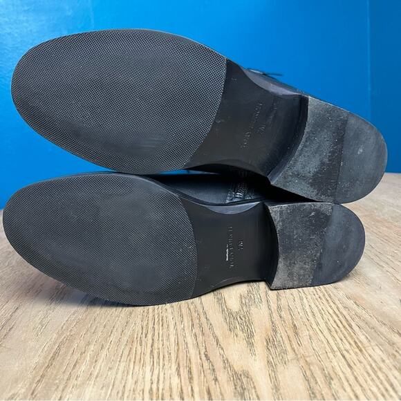 Tory Burch Everly Knee High Leather Riding Boots Tall Black Equestrian Women’s 7 - Picture 10 of 13